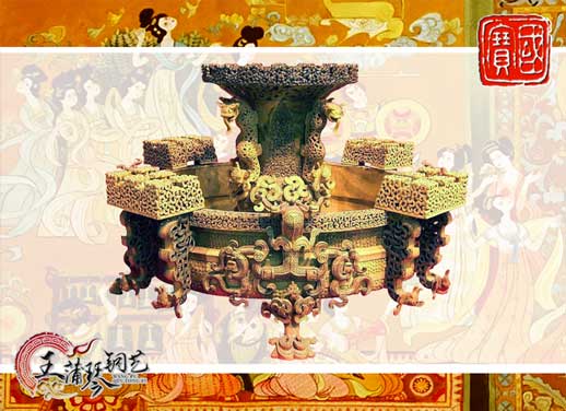 銅尊盤，曾侯乙尊盤，國(guó)寶級(jí)文物之一